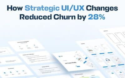 UX Design Case Study: How Strategic UI/UX Changes Reduced Churn by 28%
