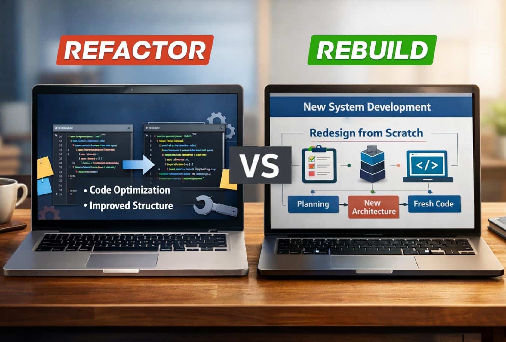 Refactor vs Rebuild