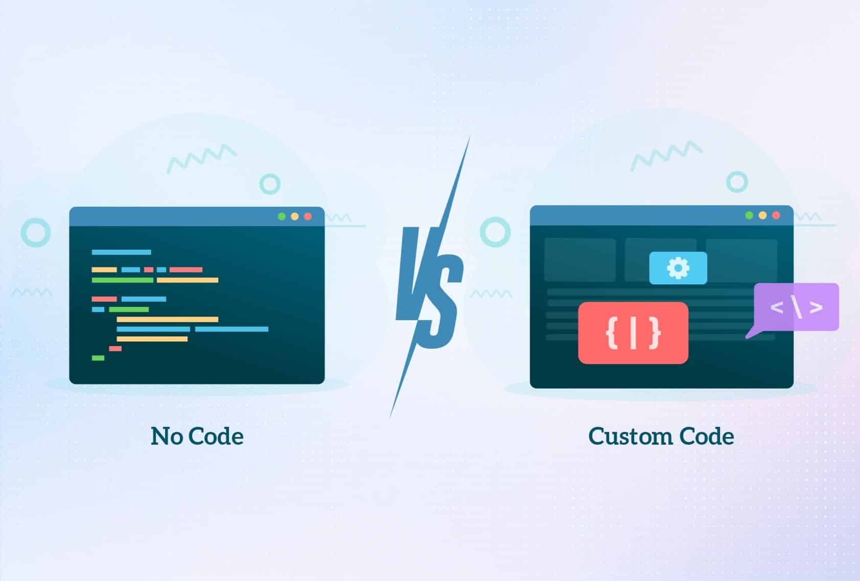 No Code Vs Custom Development
