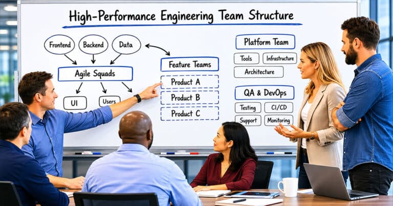 How Leadership Teams Design A High-Performance Engineering Team Structure
