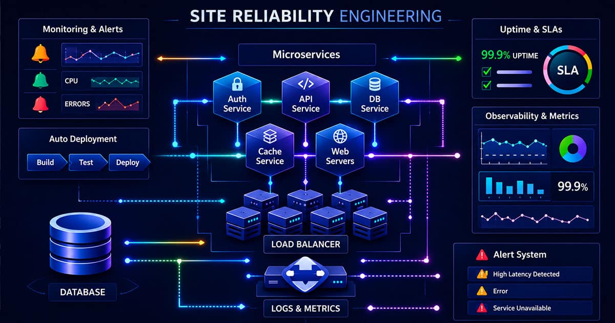 Site Reliability Engineering SaaS Framework
