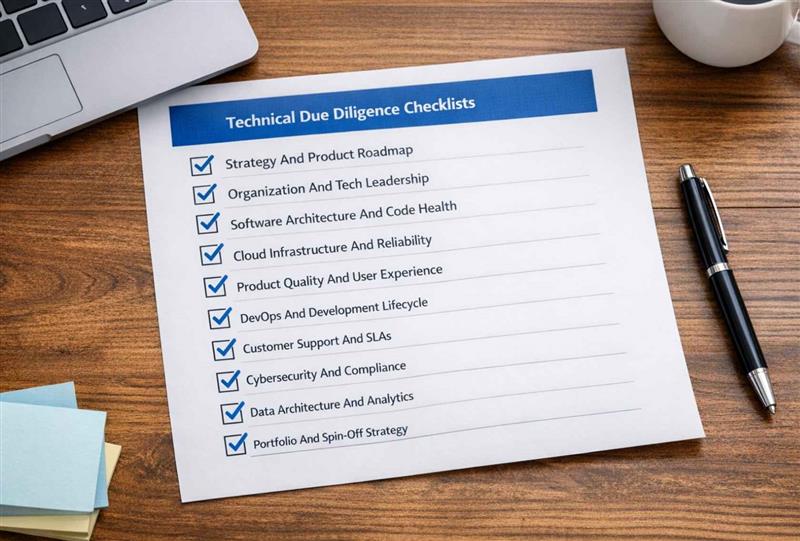 Technical Due Diligence Checklists