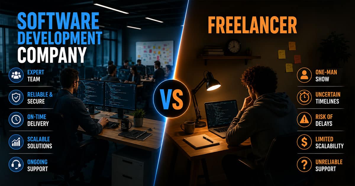 Software Development Company VS Freelancer