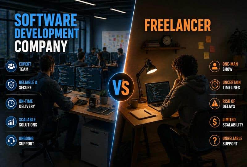 Software Development Company VS Freelancer