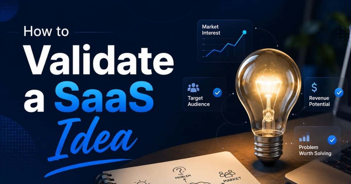 How To Validate SaaS Idea Before Building An MVP