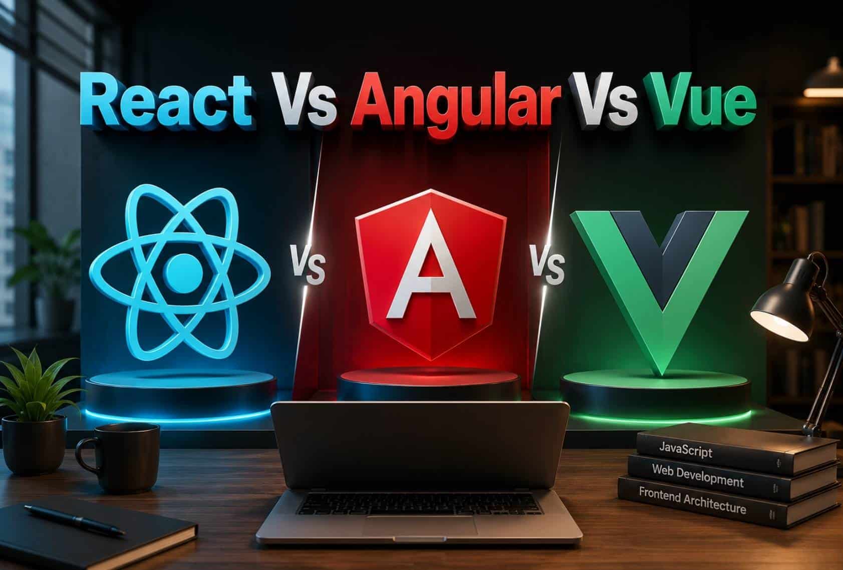 React Vs Angular Vs Vue - Which Frontend Framework Wins
