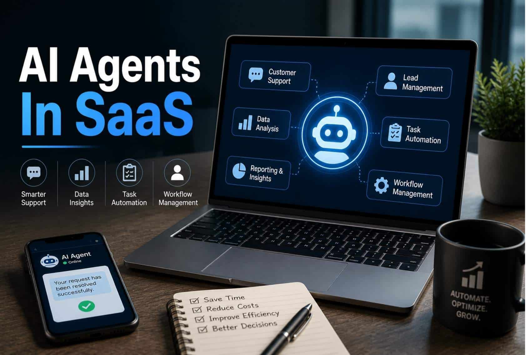 ai agents in saas