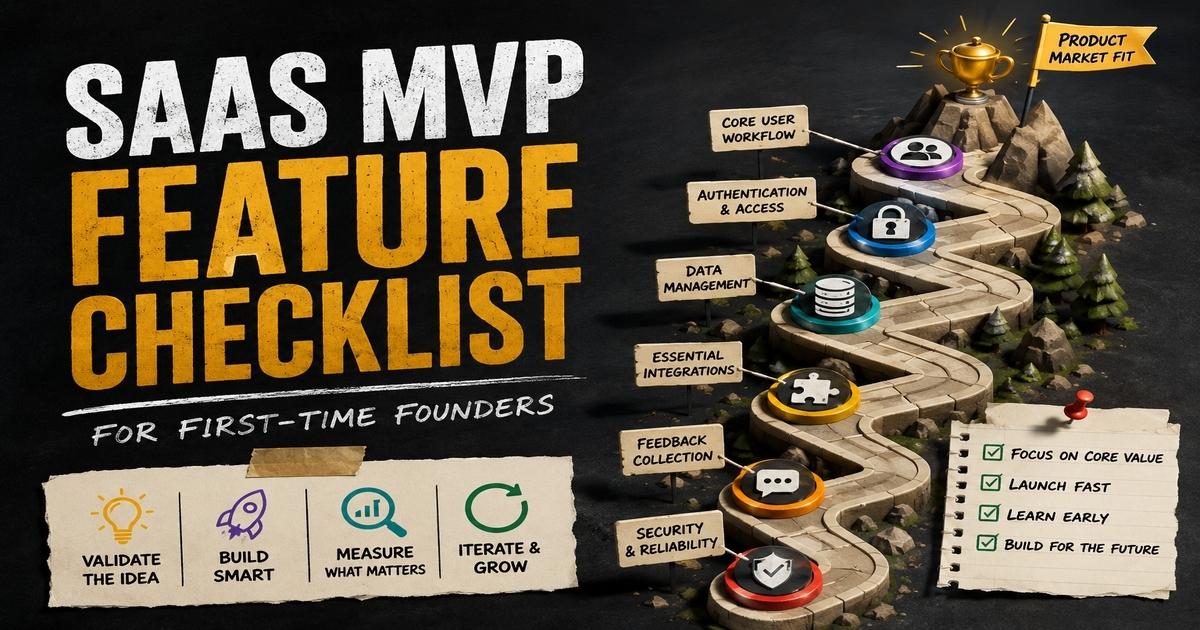 saas mvp feature checklist