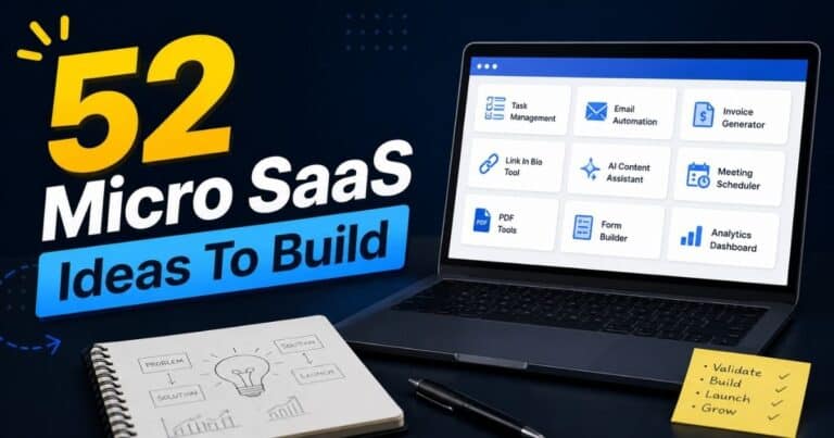 52 Micro SaaS Ideas To Build And Validate In 2026